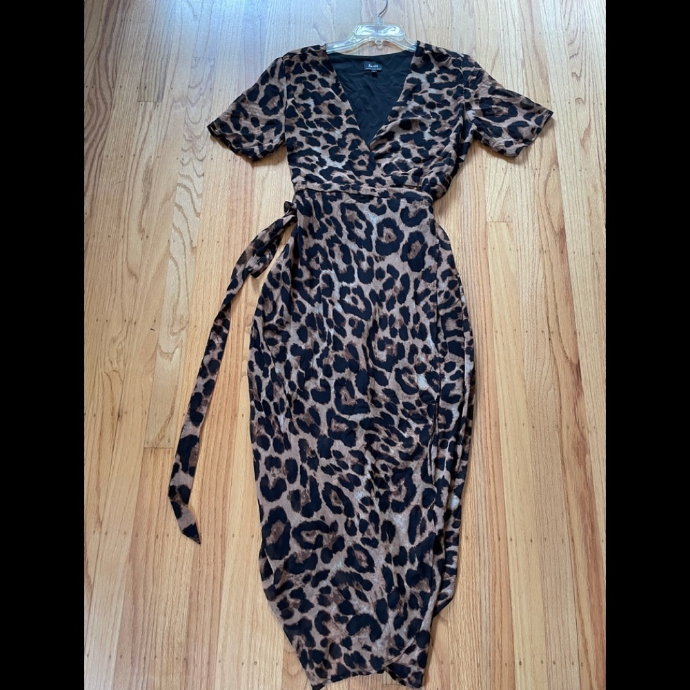 Bardot Women’s Leopard Print Dress. Size 8/M